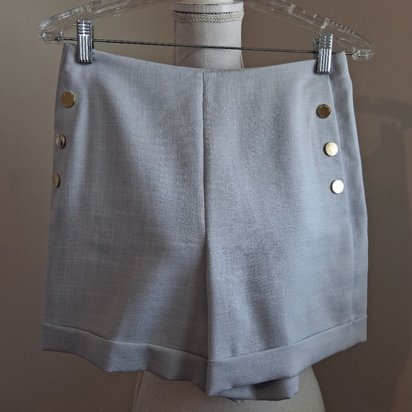 Ted Baker Soft Blue Lightweight Tailored Shorts Shorts Size Small - Picture 1 of 9